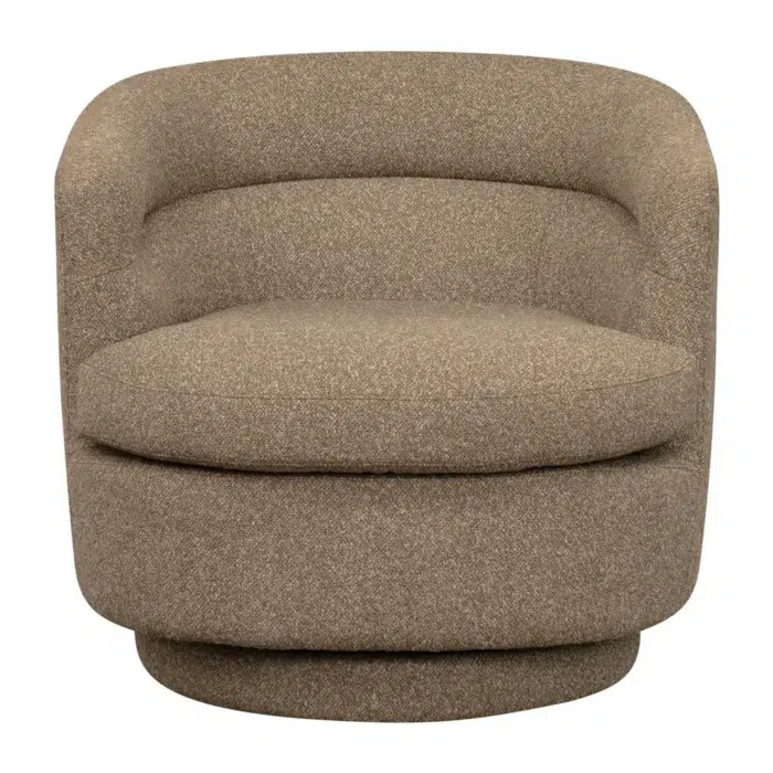 Holly Swivel Arm Chair Cocoa Mocha2