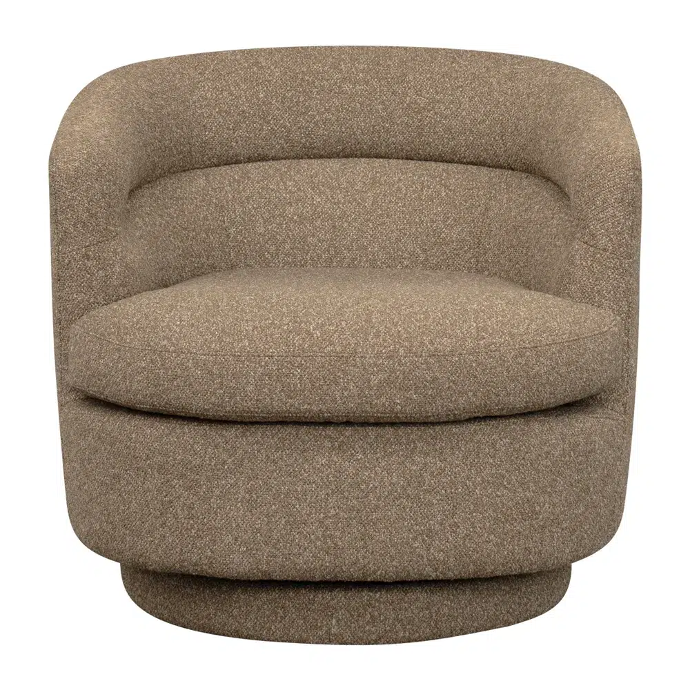 Holly Swivel Arm Chair Cocoa Mocha2