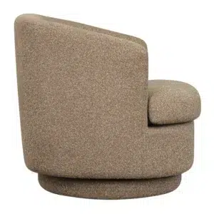 Holly Swivel Arm Chair Cocoa Mocha3