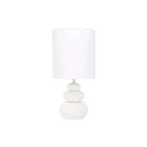 Koa Table Lamp White