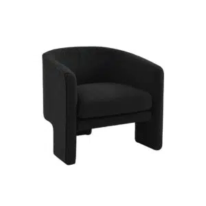 Kylie Arm Chair Black Onyx Boucle