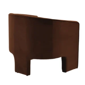 Kylie Arm Chair Dark Chocolate Velvet3
