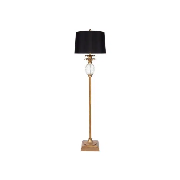 Langley Floor Lamp – Antique Gold