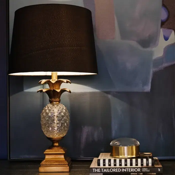 Langley Table Lamp Antique Gold2