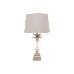 Langley Table Lamp Antique Silver