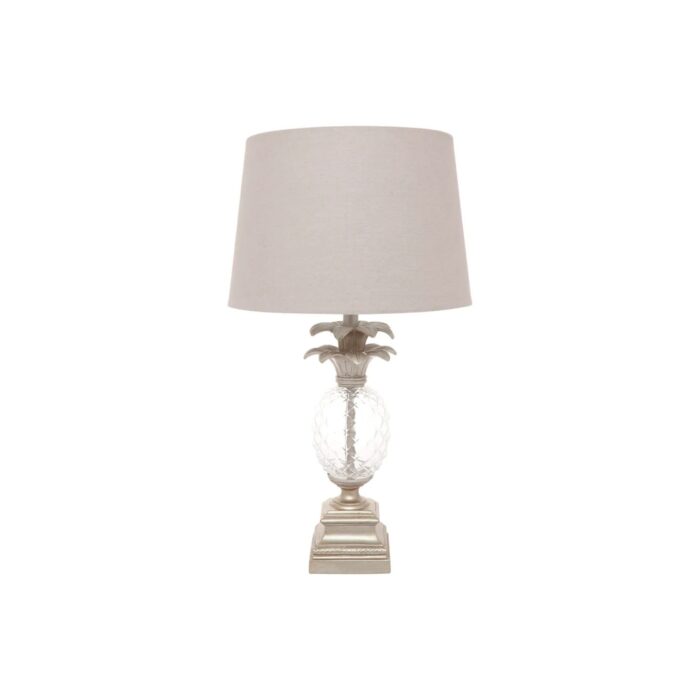 Langley Table Lamp – Antique Silver