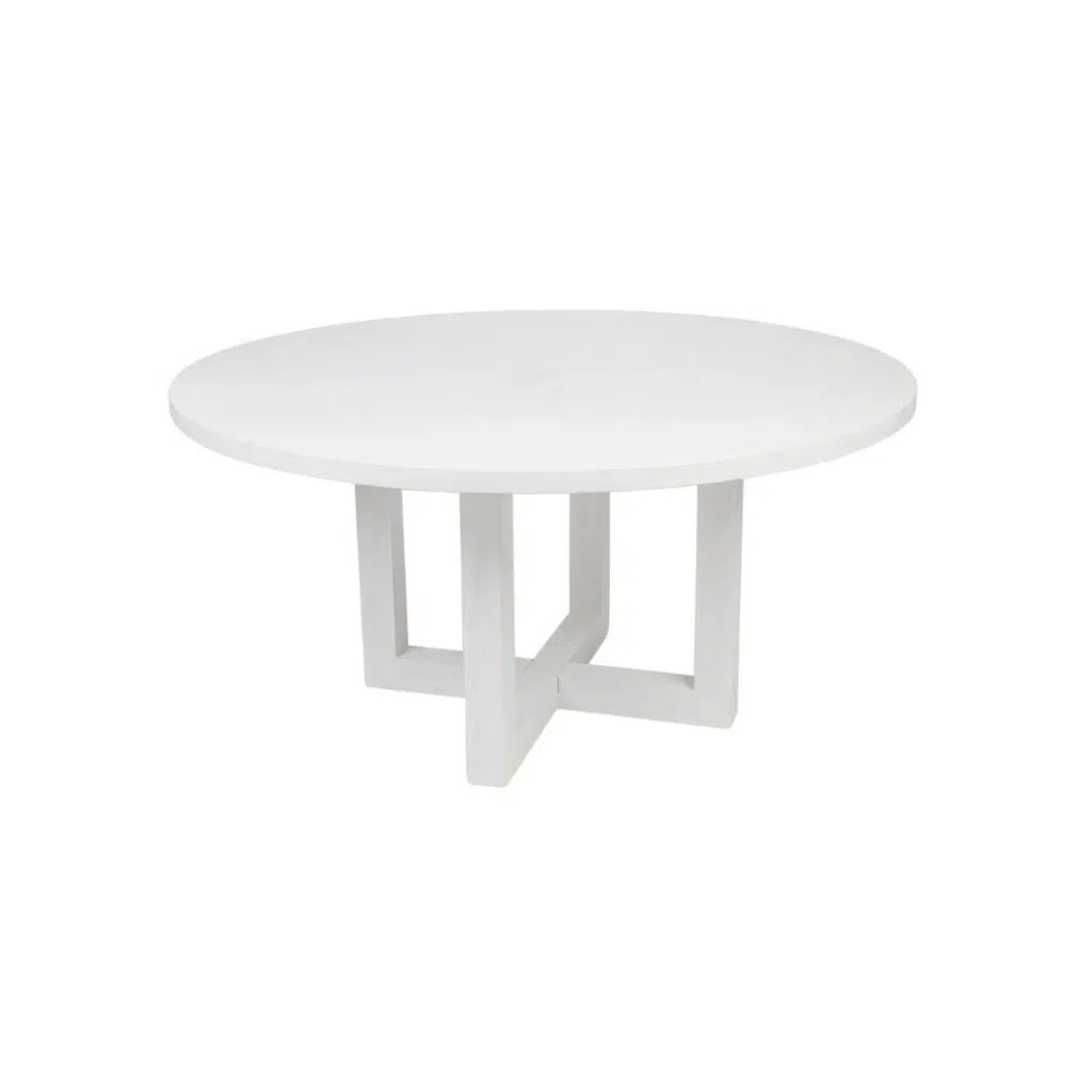 Leeton Oak Round Dining Table 1