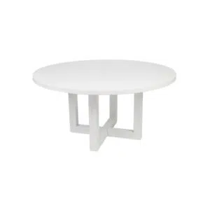 Leeton Oak Round Dining Table 1