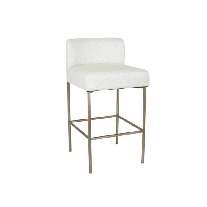 Leon Kitchen Stool – Natural Linen