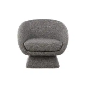 Lucca Swivel Chair Grey