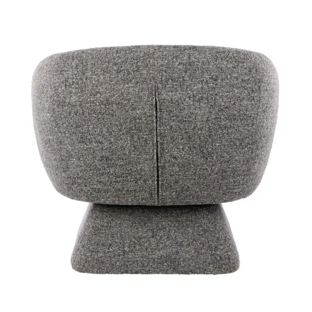 Lucca Swivel Chair Grey