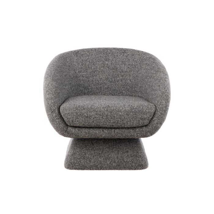 Lucca Swivel Chair Grey