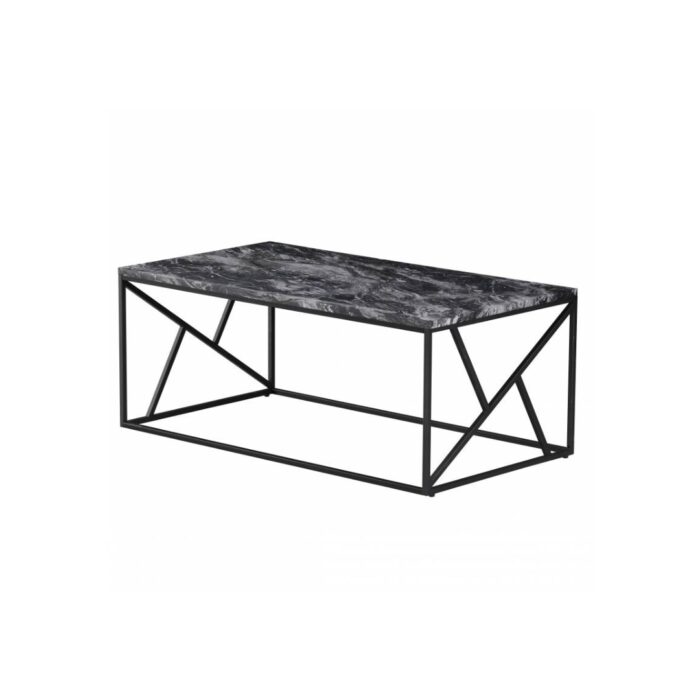 Otto Rectangular Coffee Table 100cm – Marble