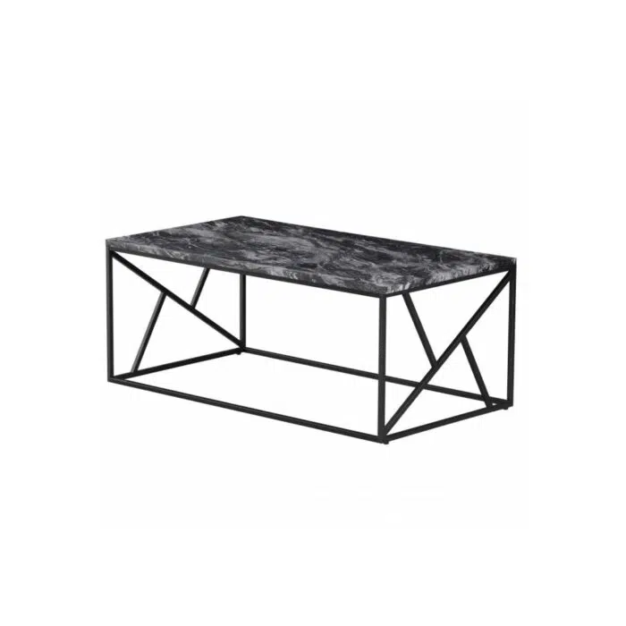 Otto Rectangular Coffee Table 100cm – Marble