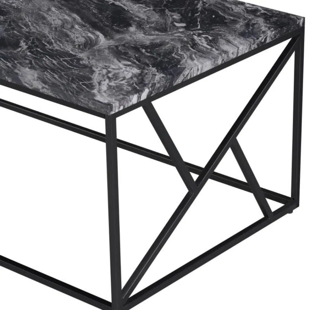 Otto Coffee Table – Marble Look (4)