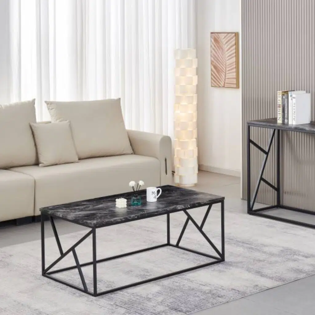 Otto Coffee Table – Marble Look (5)