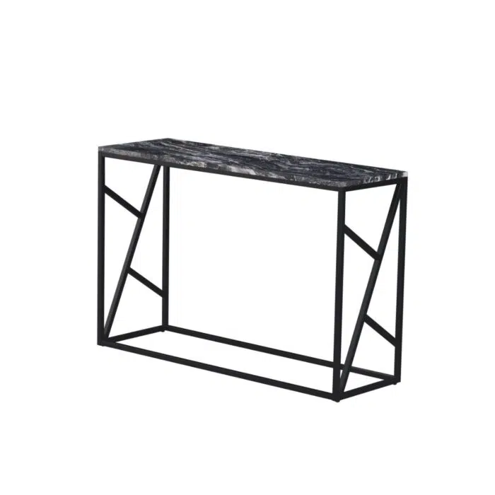 Otto Console Table 1.2m – Marble Look