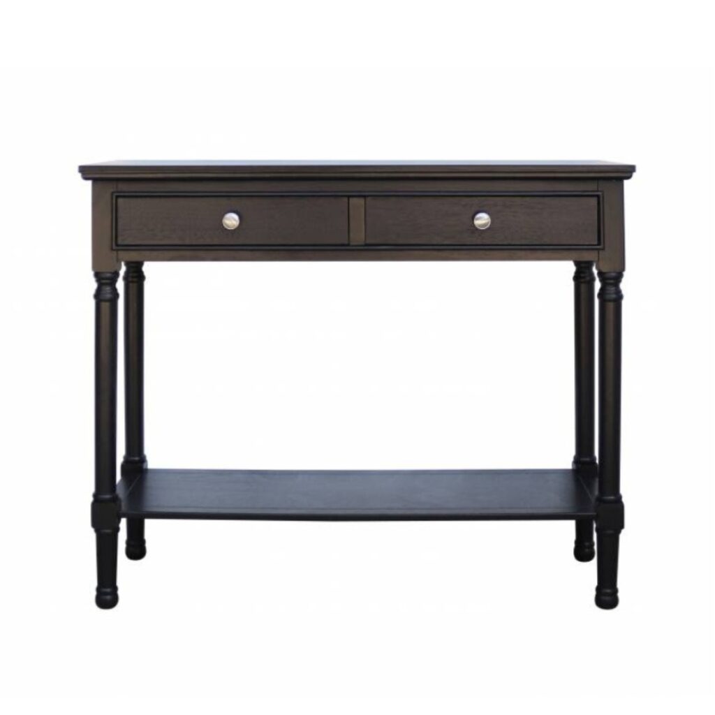 Carina Console Table 90cm – Black
