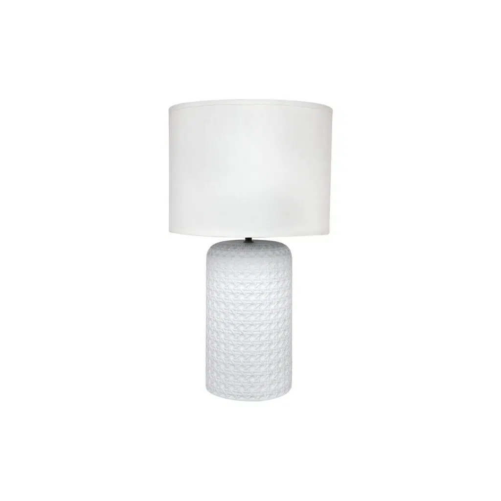 Patronga Table Lamp White