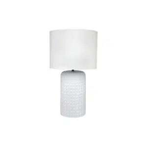Patronga Table Lamp White