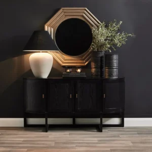 Picasso Table Lamp Natural W Black Shade1