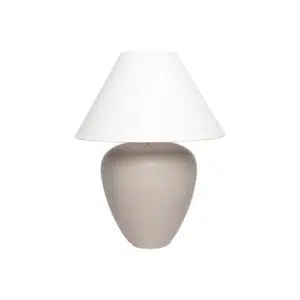 Picasso Table Lamp Natural W White Shade