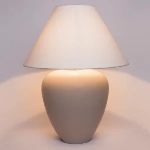 Picasso Table Lamp Natural W White Shade2