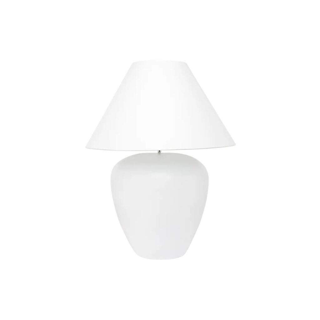 Picasso Table Lamp White W White Shade