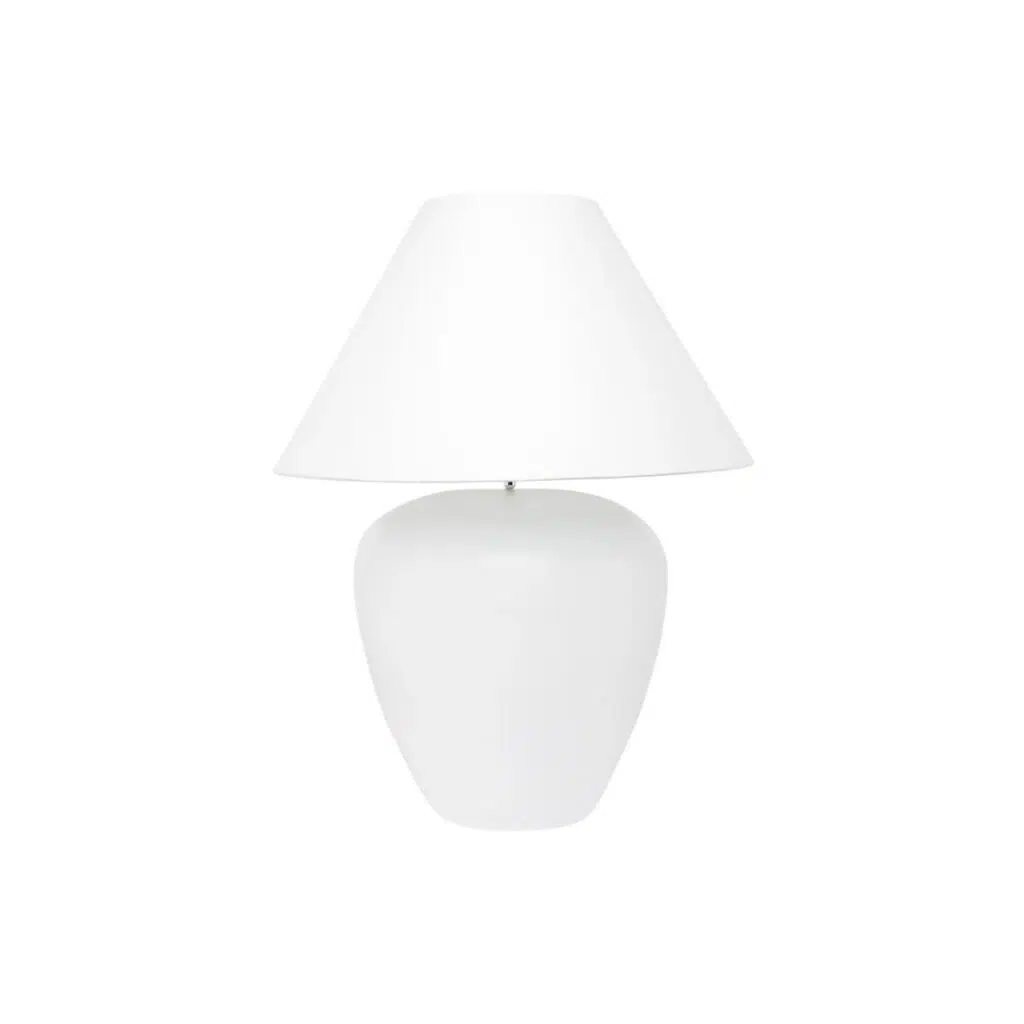 Picasso Table Lamp White W White Shade
