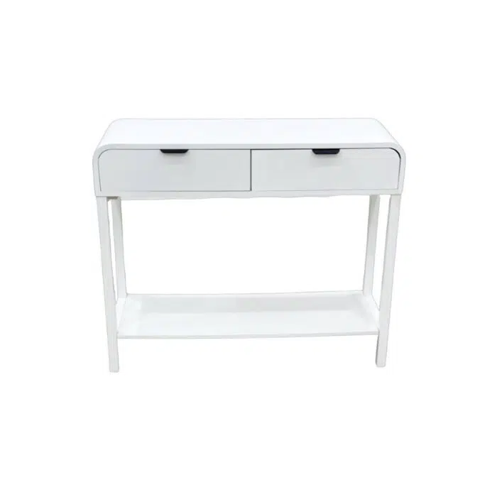Regalia Console Table 90cm – White