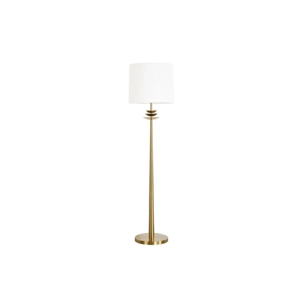 Regina Floor Lamp Brass