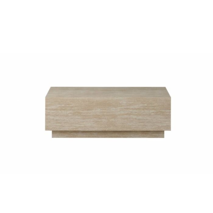 Sonia Rectangular Coffee Table – Travertine look