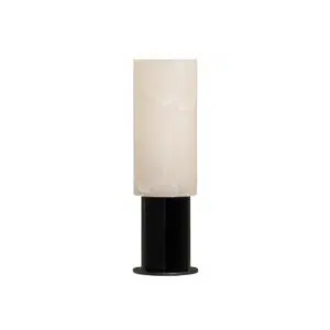 Samara Alabaster Table Lamp Black