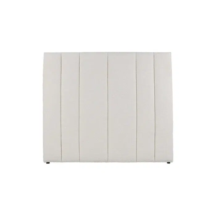 Soho Double Bedhead – White Boucle