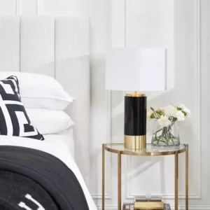Soho Double Size Bedhead Off White Linen1