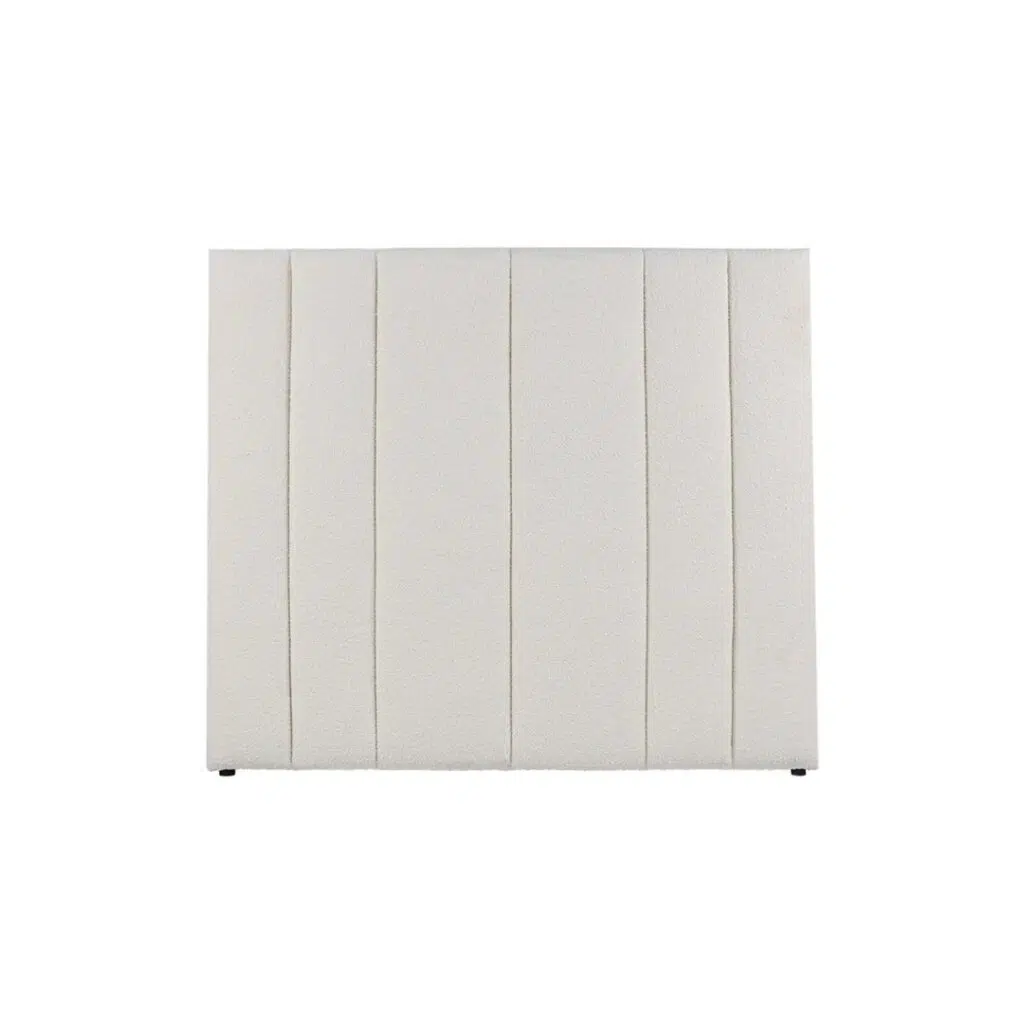 Soho King Bedhead White Boucle