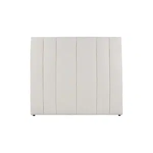 Soho Queen Bedhead White Boucle