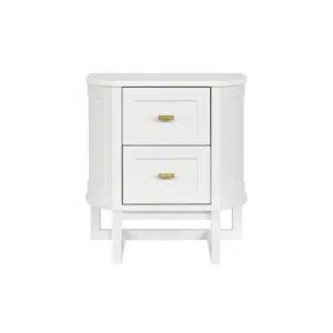 Theodore Bedside Table Small White