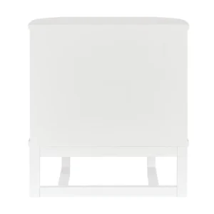 Theodore Bedside Table Small White3