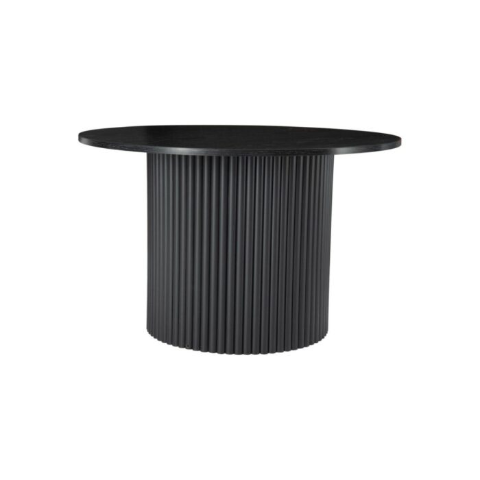 Oslo Ribbed Coffee Table - Black