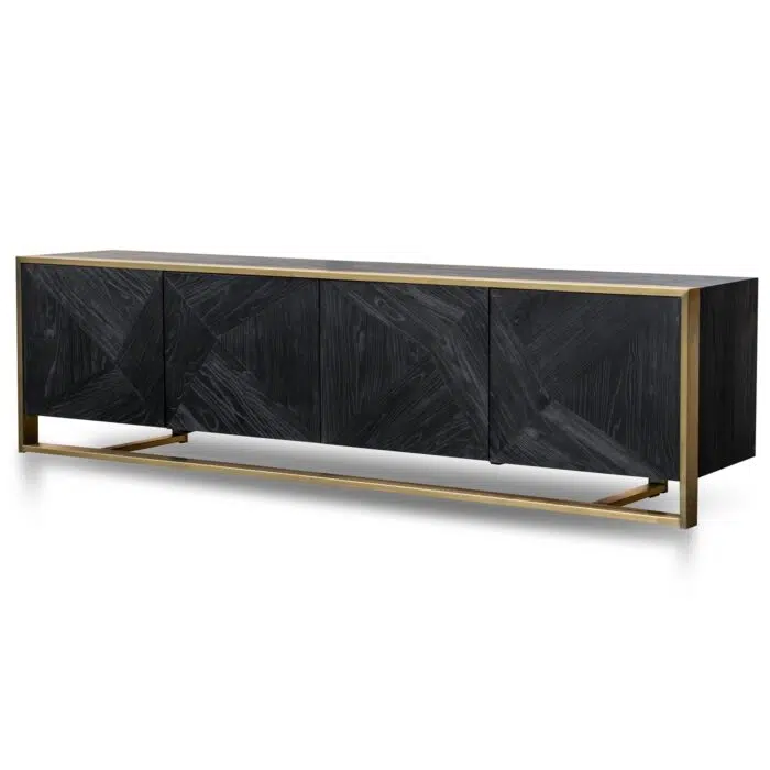 Juno 2.2m Entertainment TV Unit – Golden
