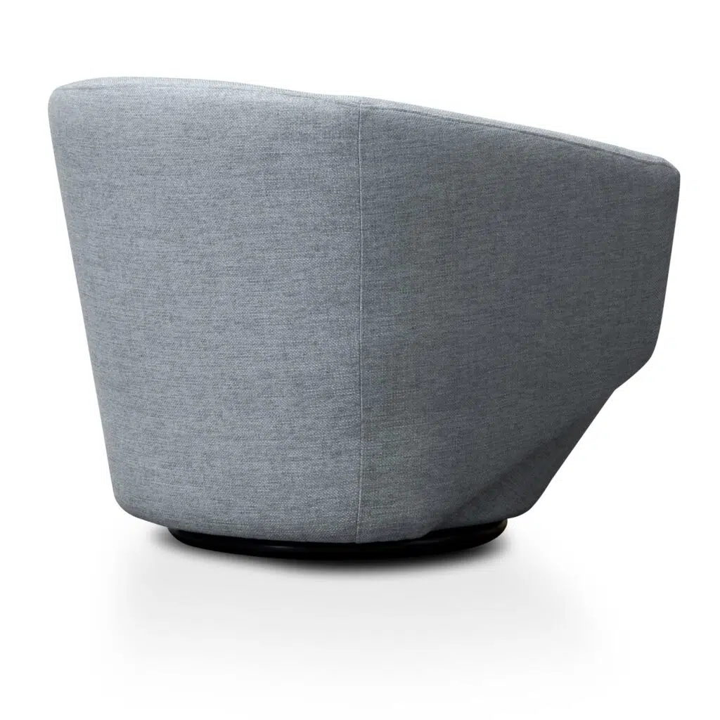Ezra Swivel Lounge Chair, Light Grey, Modern Design, Comfortable, 360-Degree Swivel, Fully Assembled