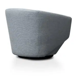 Ezra Swivel Lounge Chair, Light Grey, Modern Design, Comfortable, 360-Degree Swivel, Fully Assembled