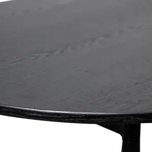 Modern black veneer coffee table with sleek design