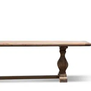 Atlas 2.4m Elm Wood Bench, Natural, Rustic Charm