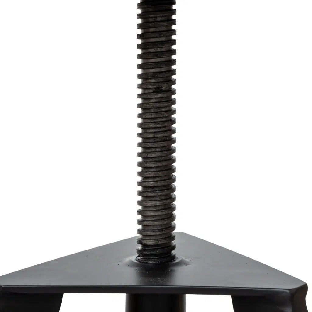 Titan Steel Bar Stool Black Adjustable Modern Design