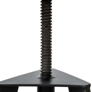 Titan Steel Bar Stool Black Adjustable Modern Design