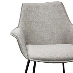 Beige Plywood Dining Chair Set Modern Design