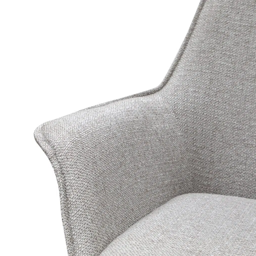 Rustic Beige Dining Chair Set Modern Design