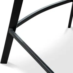 Cinnamon Brown PU Leather Bar Stools Set of 2, 65cm, Ergonomic Design, Sturdy Steel Legs